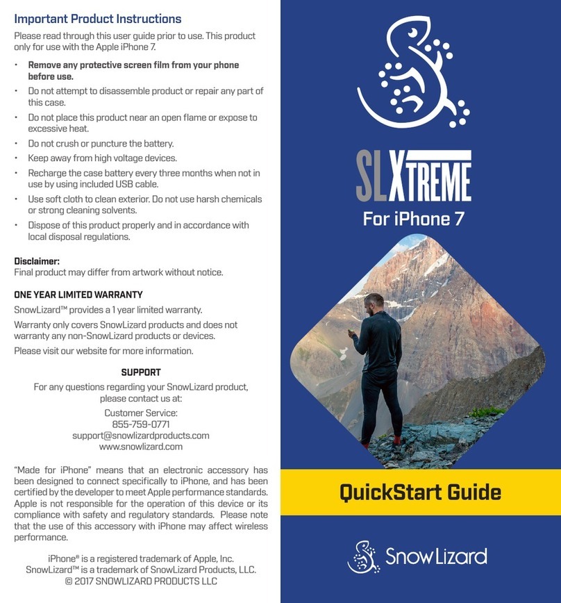 Snow Lizard SLXTreme quick start guide