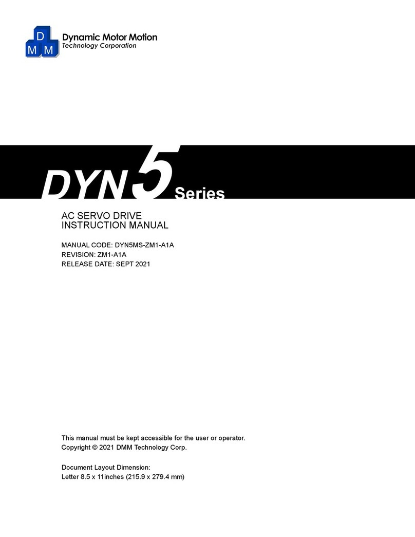 DMM DYN 5 Series instruction manual