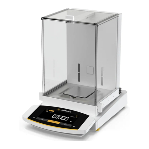 Sartorius Cubis MCE operating instructions