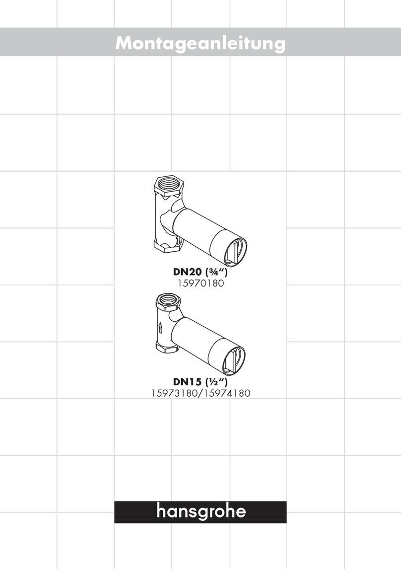 Hans Grohe DN20 15970180 manual