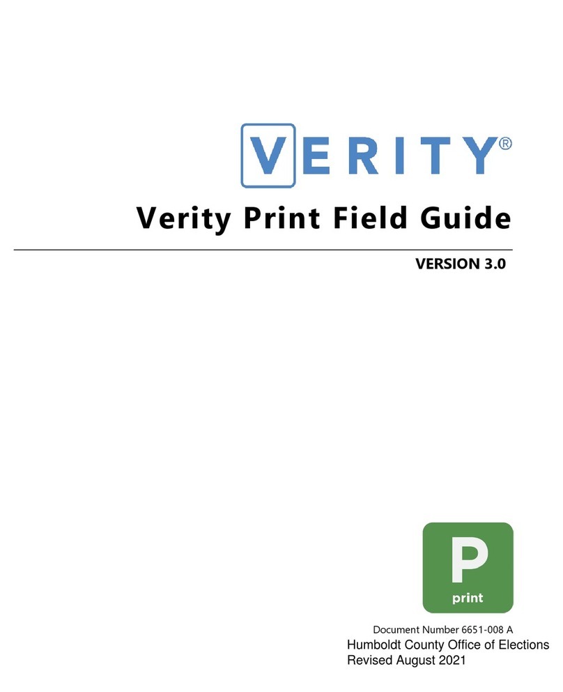 Verity Audio Print Field guide