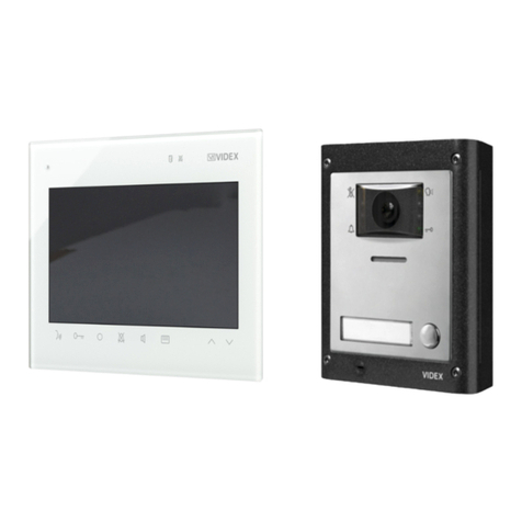 Videx ESVK/KRV782 Series System manual