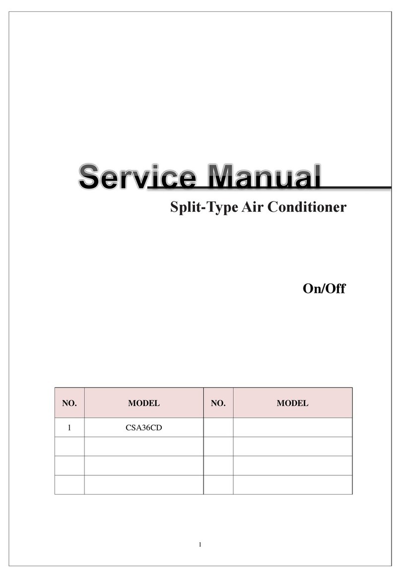 Comfort Star CSA36CD User manual