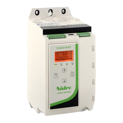 Nidec Digistart D4 User manual