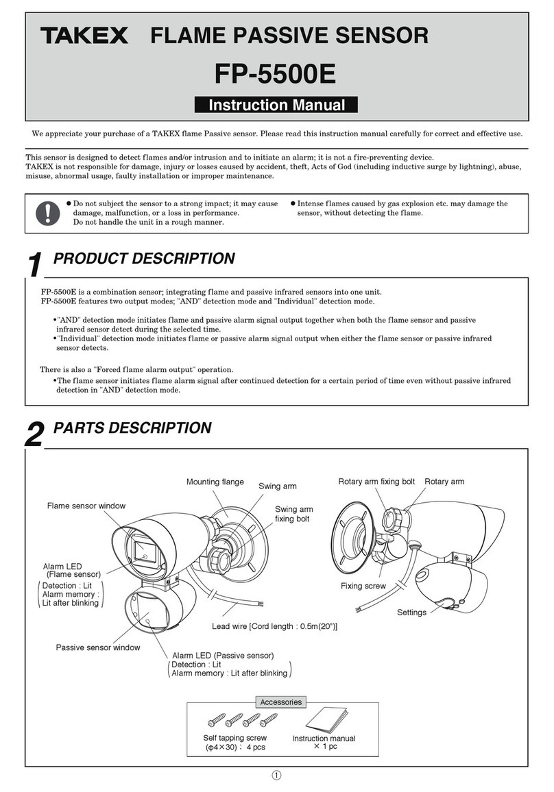 Takex FP-5500E instruction manual