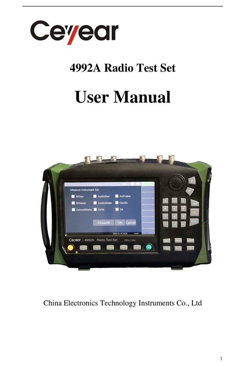 Ceyear 4992A user manual