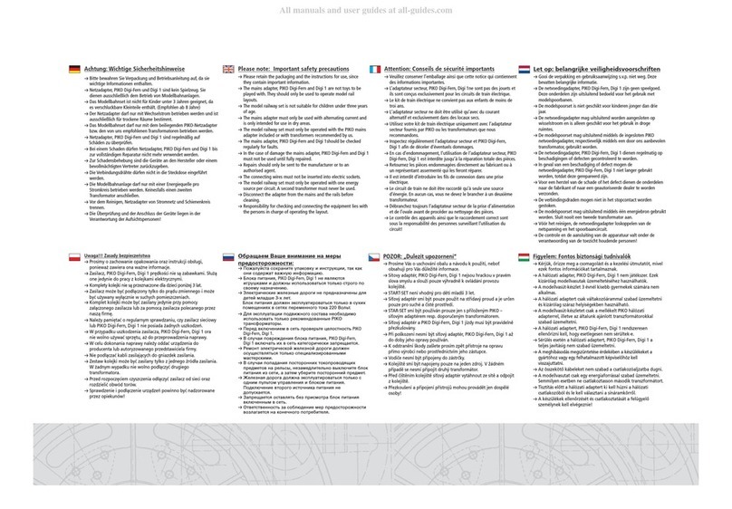 PIKO Dampflok BR 55/G7.1 User manual