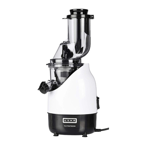 usha NUTRIPRESS CPJ 382F User manual