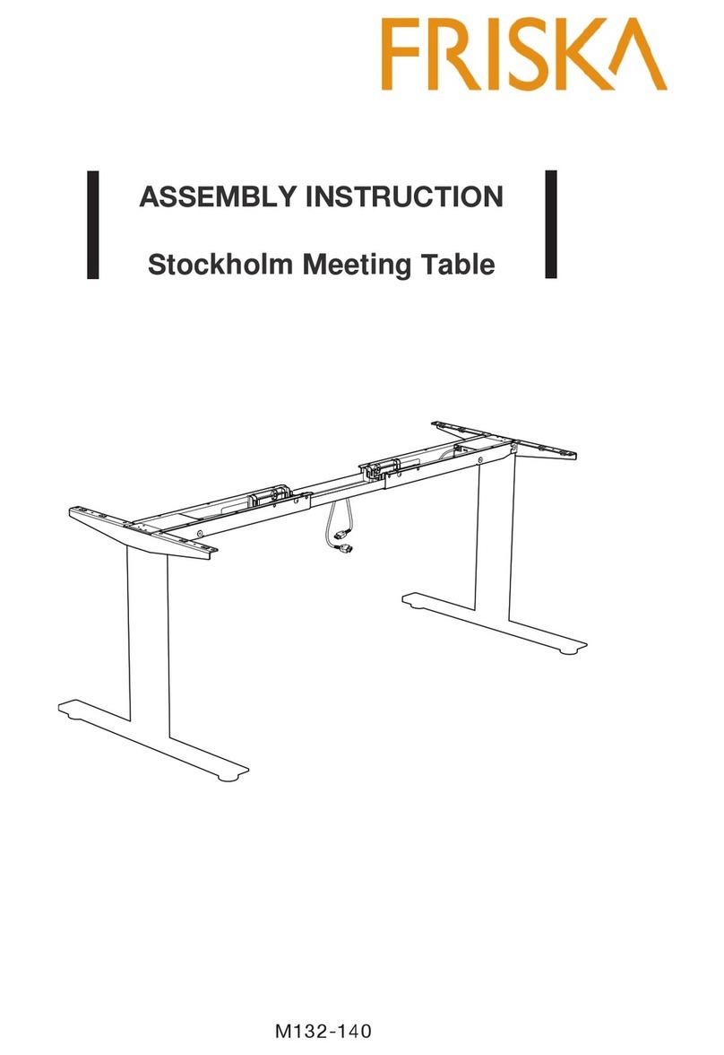 FRISKA M132-140 Assembly instruction