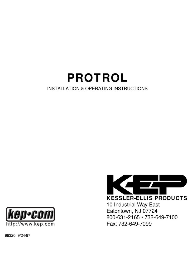 KEPCO PROTROL Installation & operating instructions