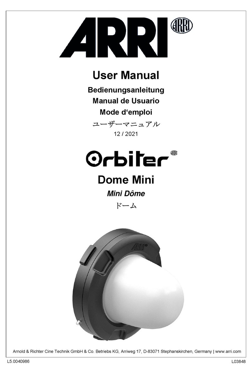 ARRI Orbiter L2.0039438 User manual