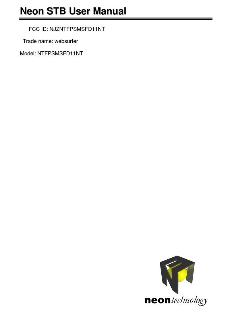 Neon NTFPSMSFD11NT user manual