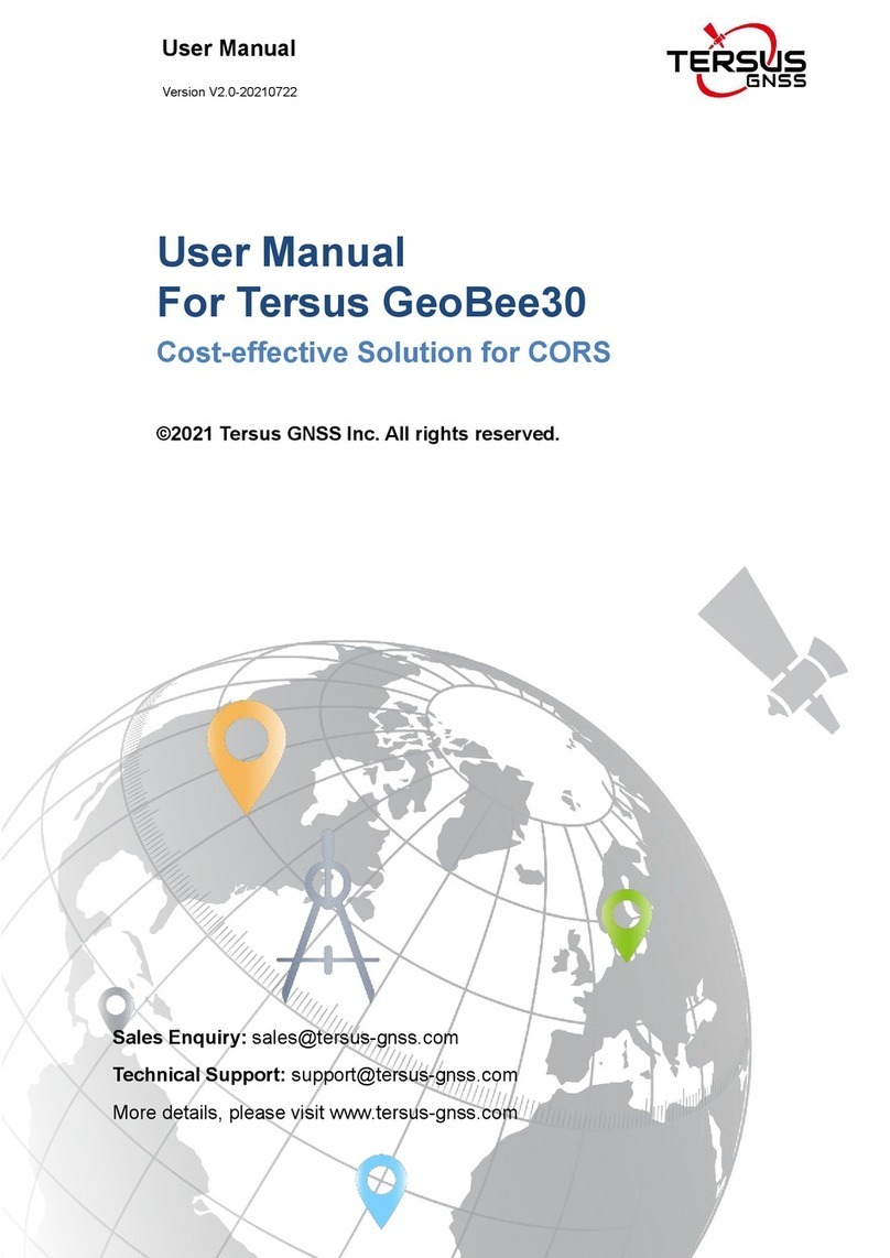 TERSUS GeoBee30 User manual