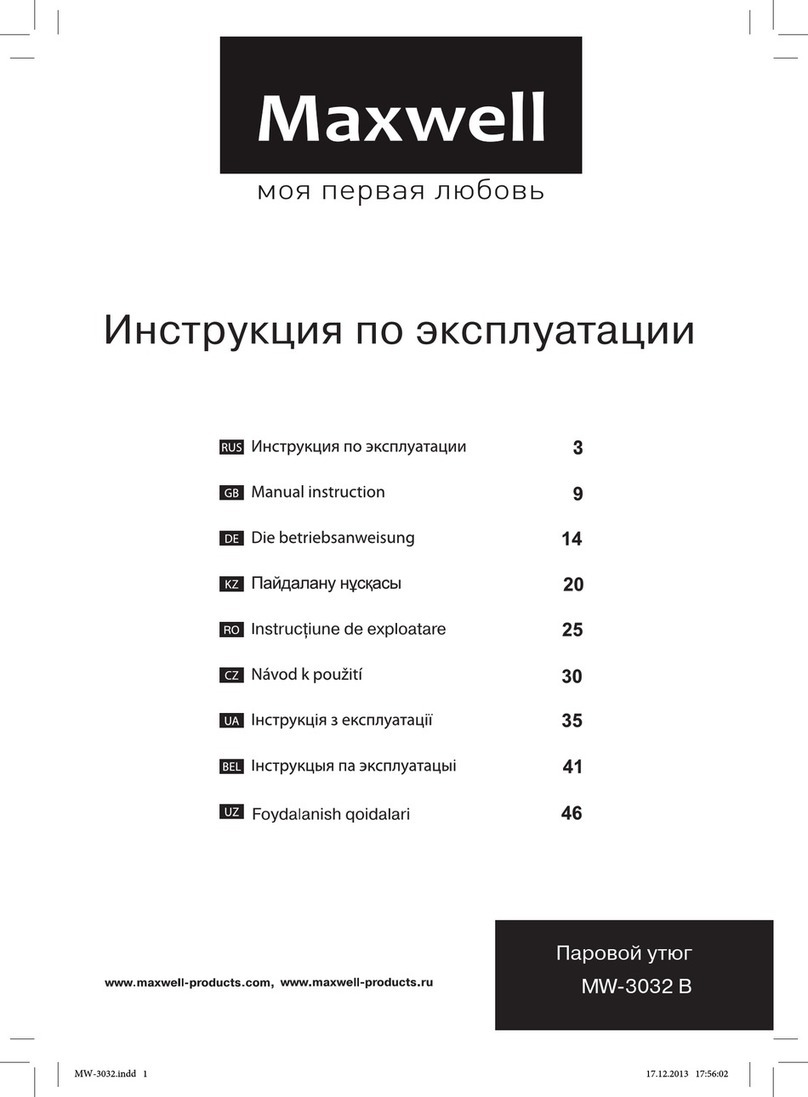 Maxwell MW-3032 B User manual