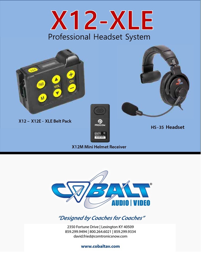 Cobalt Digital Inc X12-XLE User manual