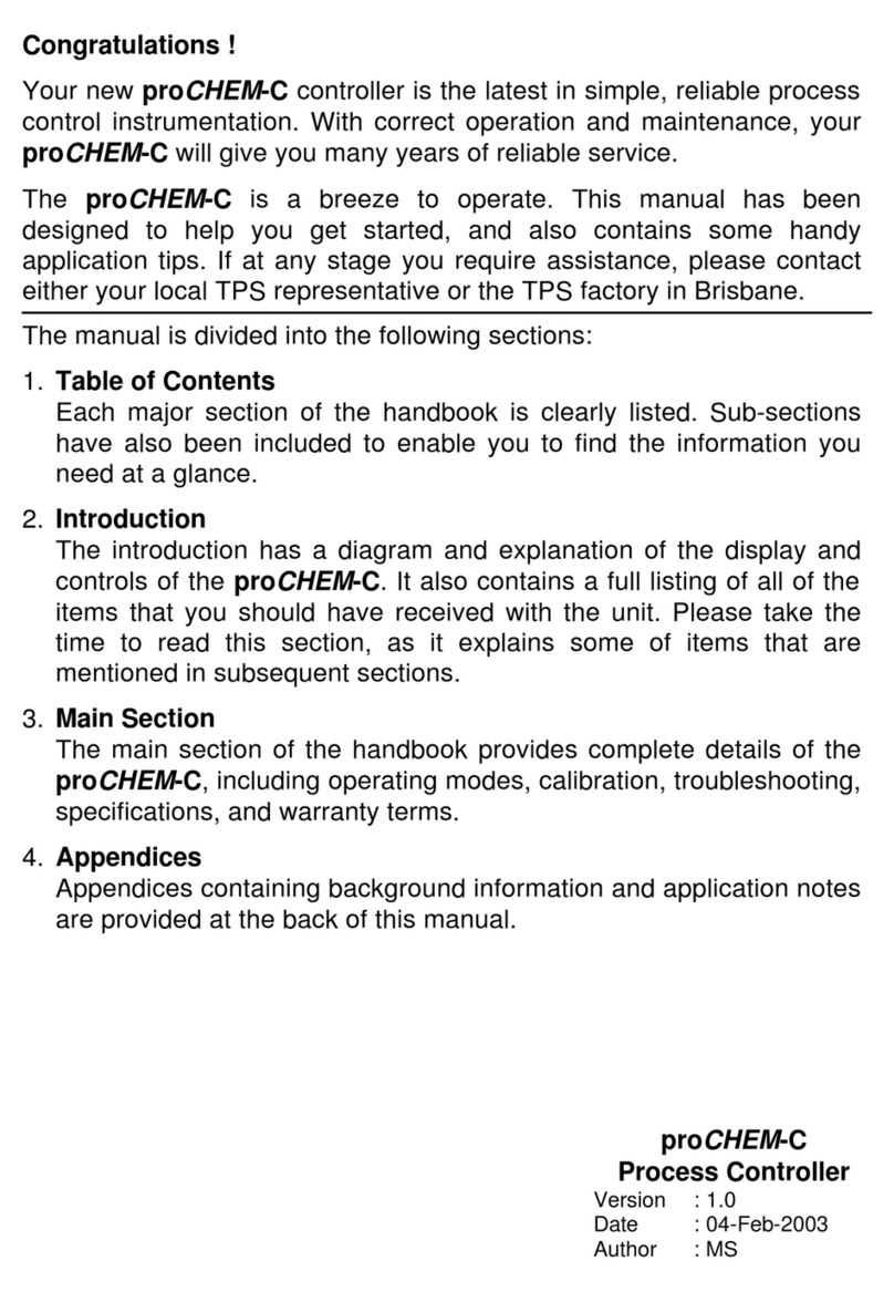 TPS proCHEM-C manual