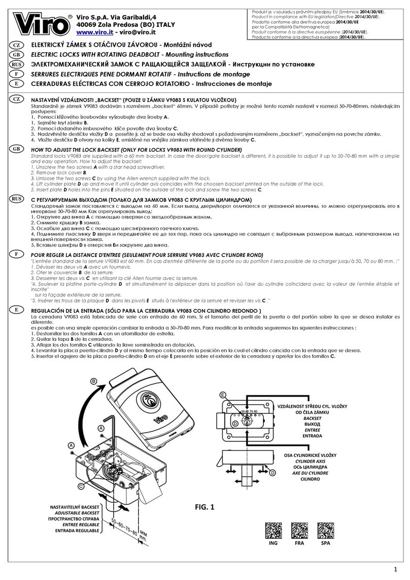 Viro V9083 User manual