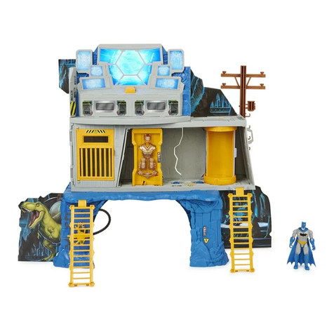 Spinmaster DC 3-IN-1 BATCAVE User manual