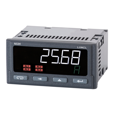 Lumel N32H User manual