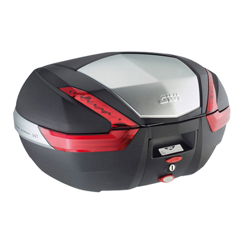 GIVI MONOLOCK B47 BLADE Mounting instructions