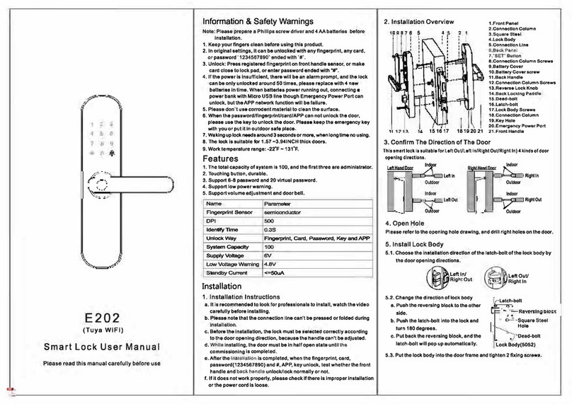 Captain E202 User manual