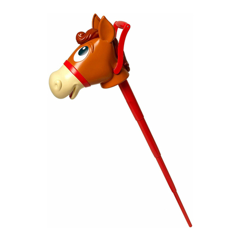 IDEAL Giddy Up The Horse Riding Reaction Game User manual