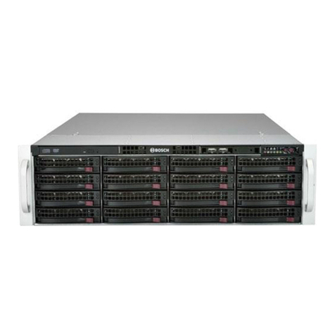 Bosch DIVAR IP all-in-one 7000 3U User manual