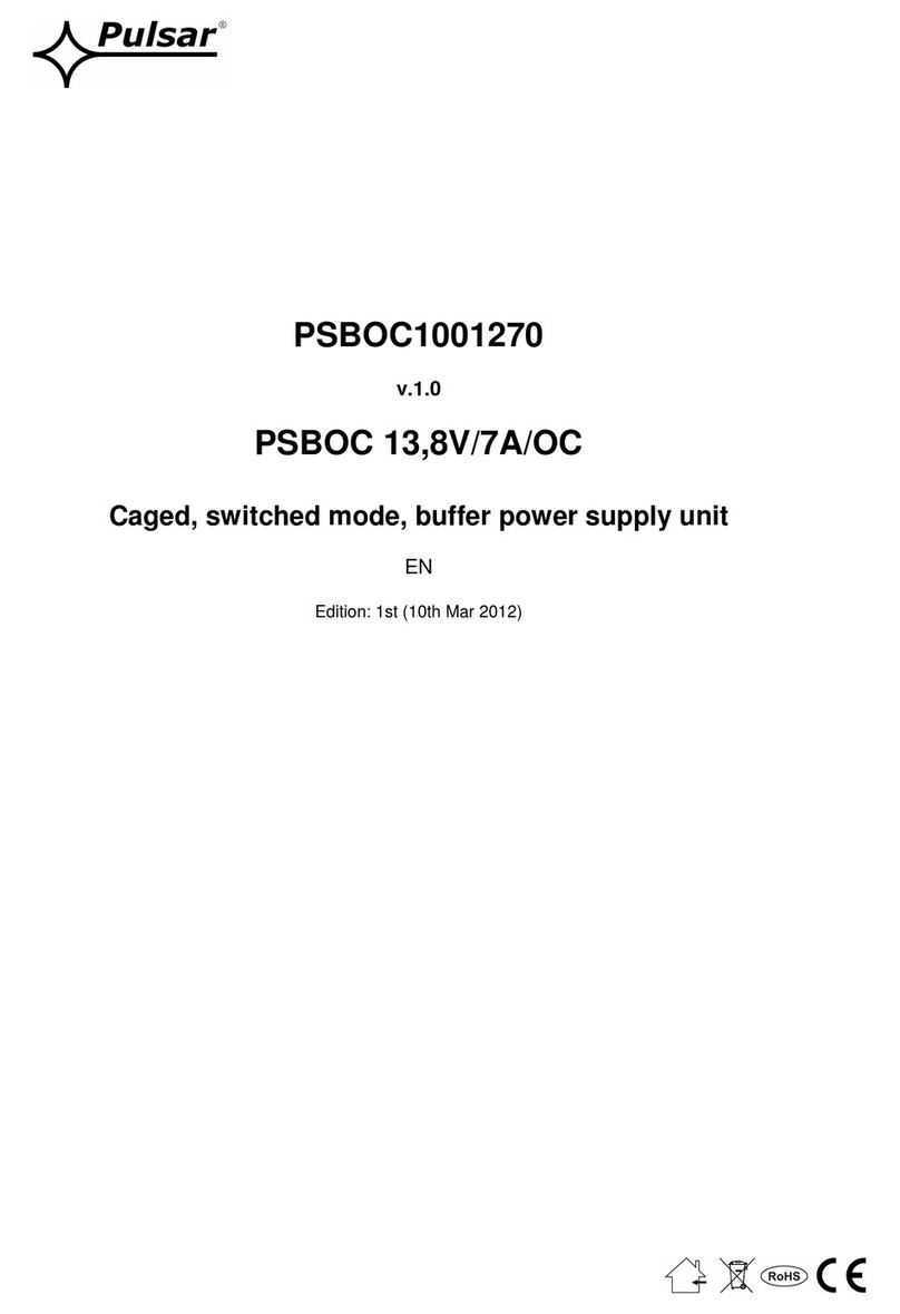 Pulsar PSBOC1001270 User manual