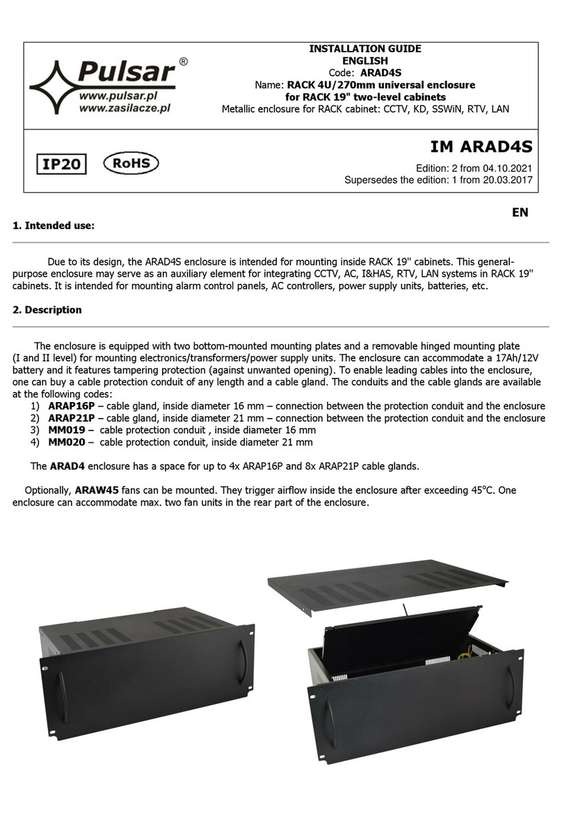 Pulsar ARAD4S installation guide