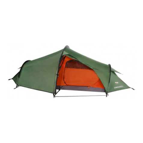 Vango SABRE 200 Pitching instructions