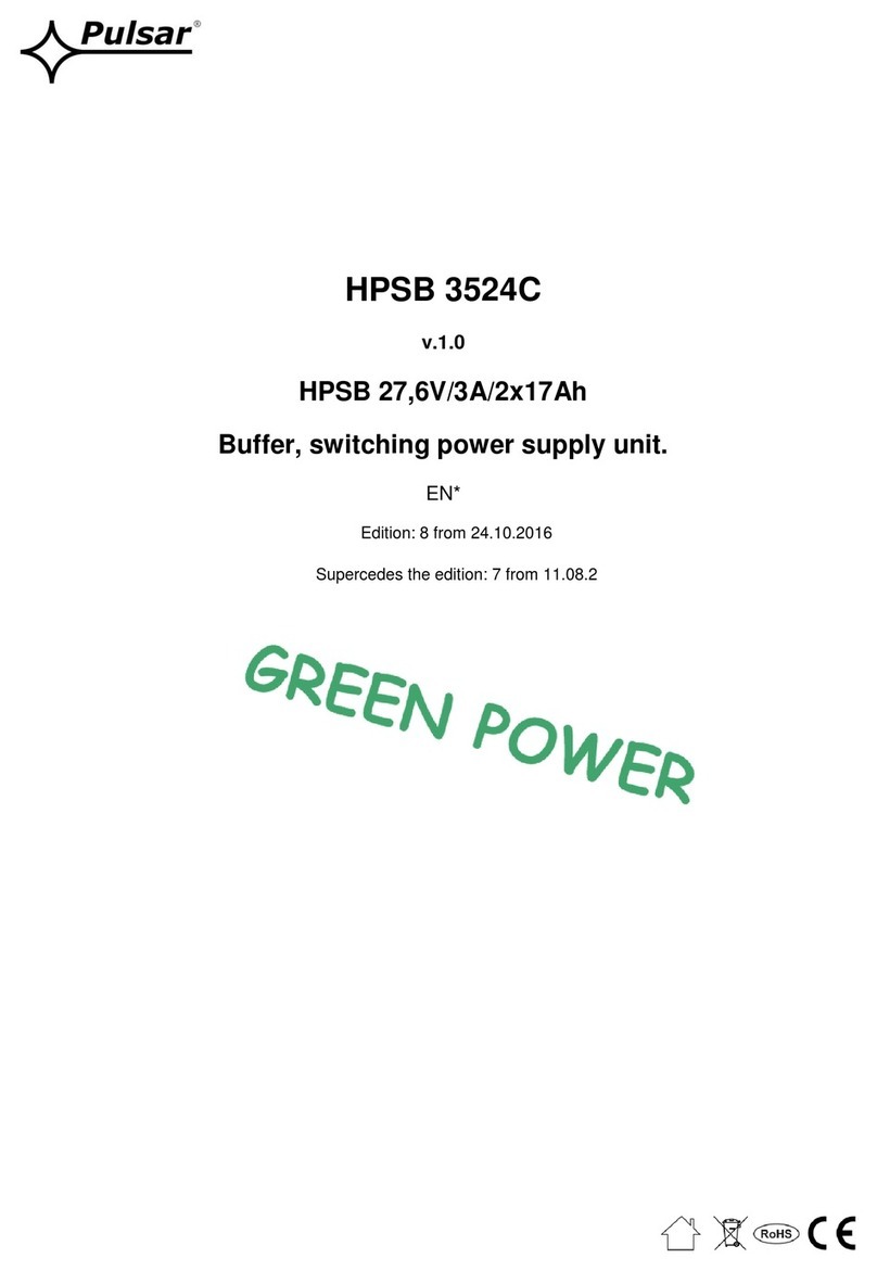 Pulsar HPSB 3524C User manual
