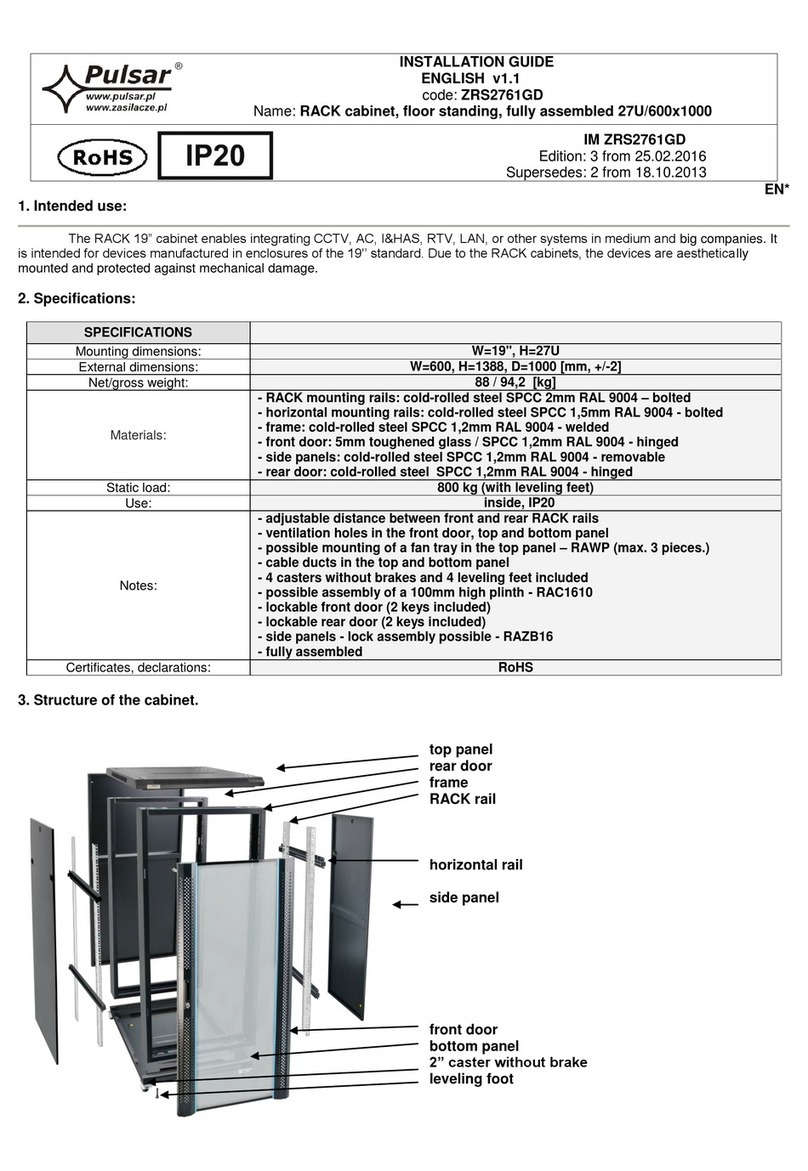 Pulsar ZRS2761GD User manual