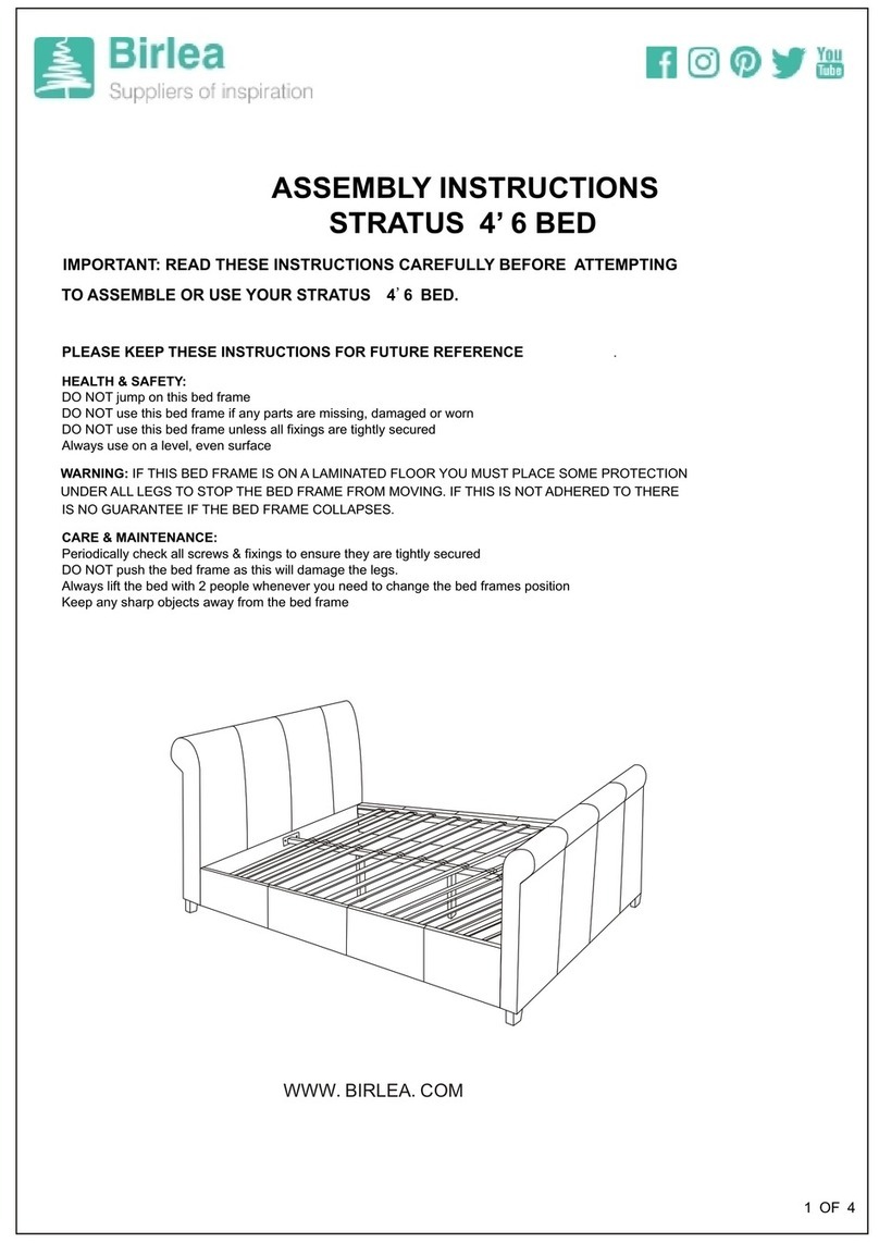 Birlea STRATUS User manual Birlea STRATUS User manual