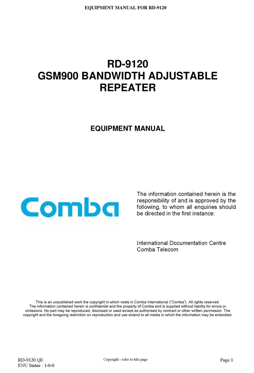 COMBA RD-9120 Technical Document