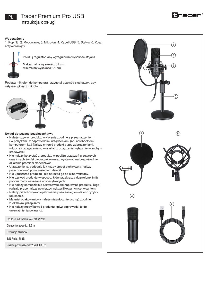 Tracer Premium Pro USB instruction manual