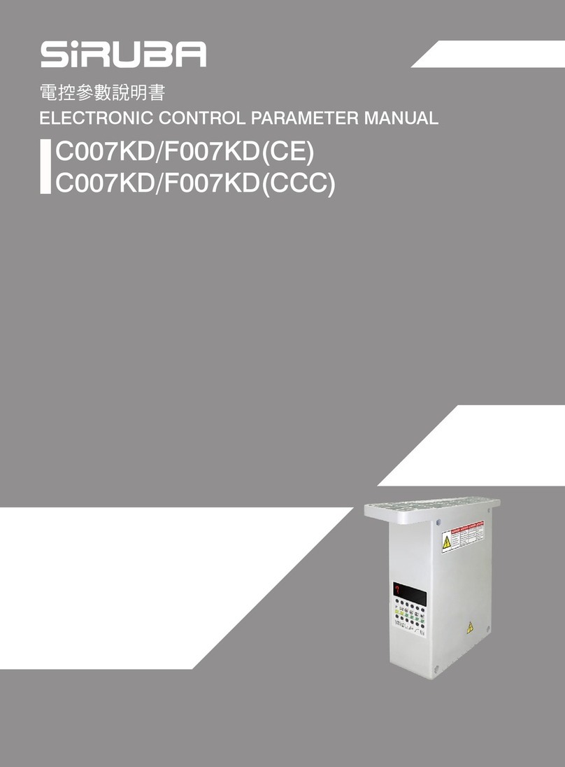 Siruba C007KD manual