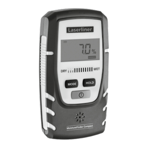 LaserLiner MoistureFinder Compact operating instructions