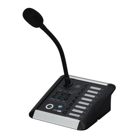 RCF BM 7608 User manual