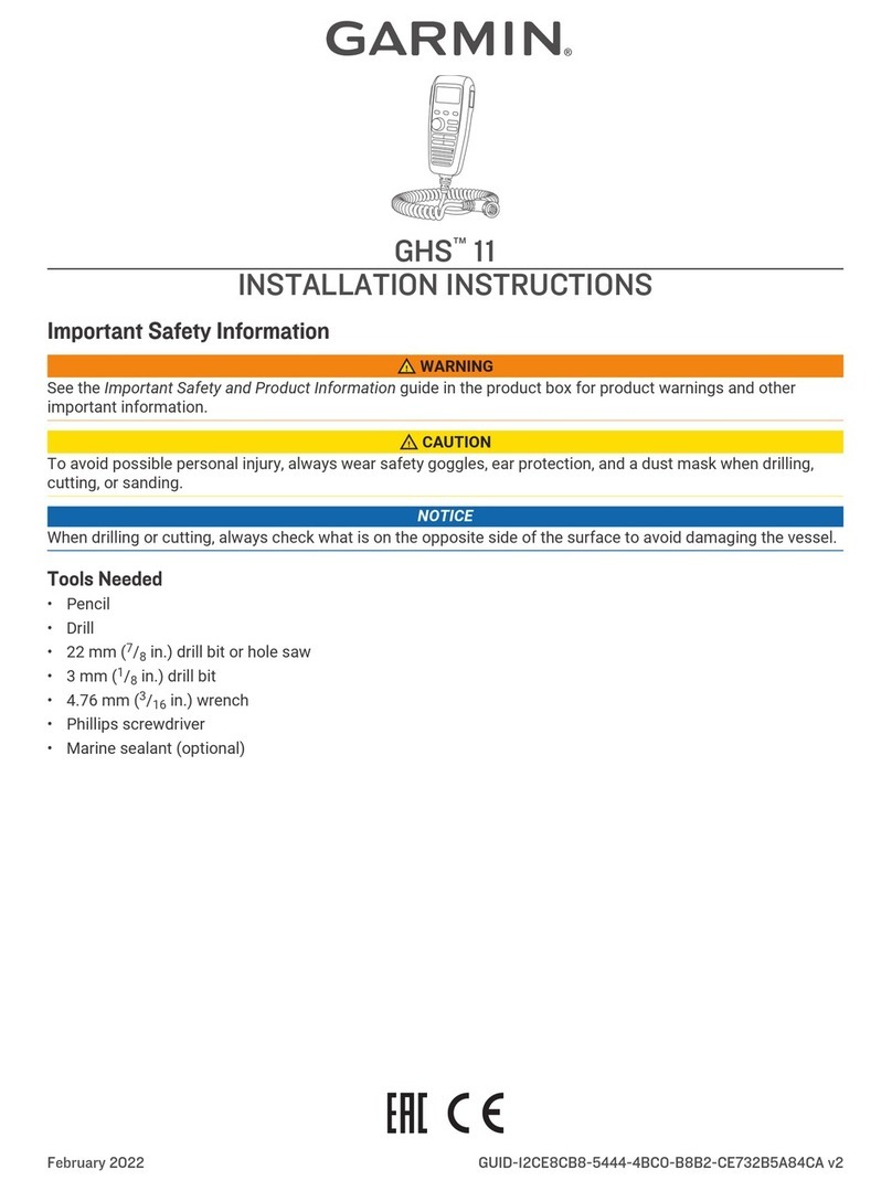 Garmin GHS 11 User manual