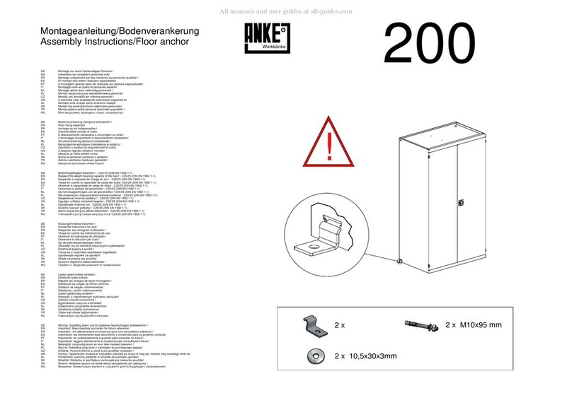 ANKE 200 Assembly instructions