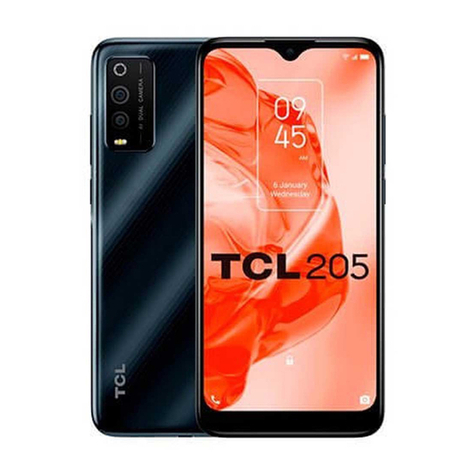 TCL 205 User manual