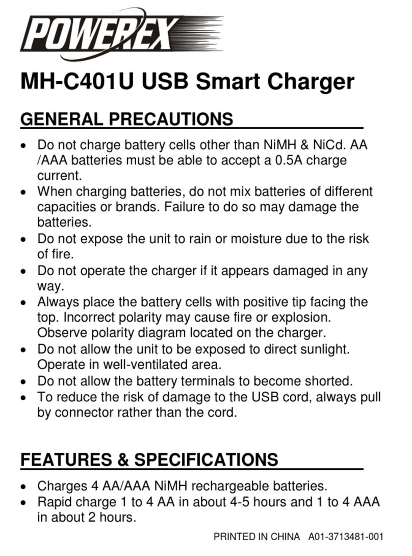 Powerex MH-C401U instructions