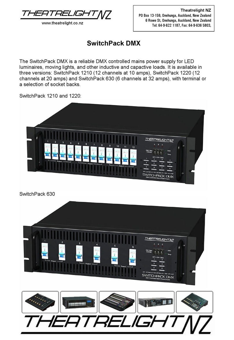 Theatrelight SwitchPack 1210 DMX Product brief