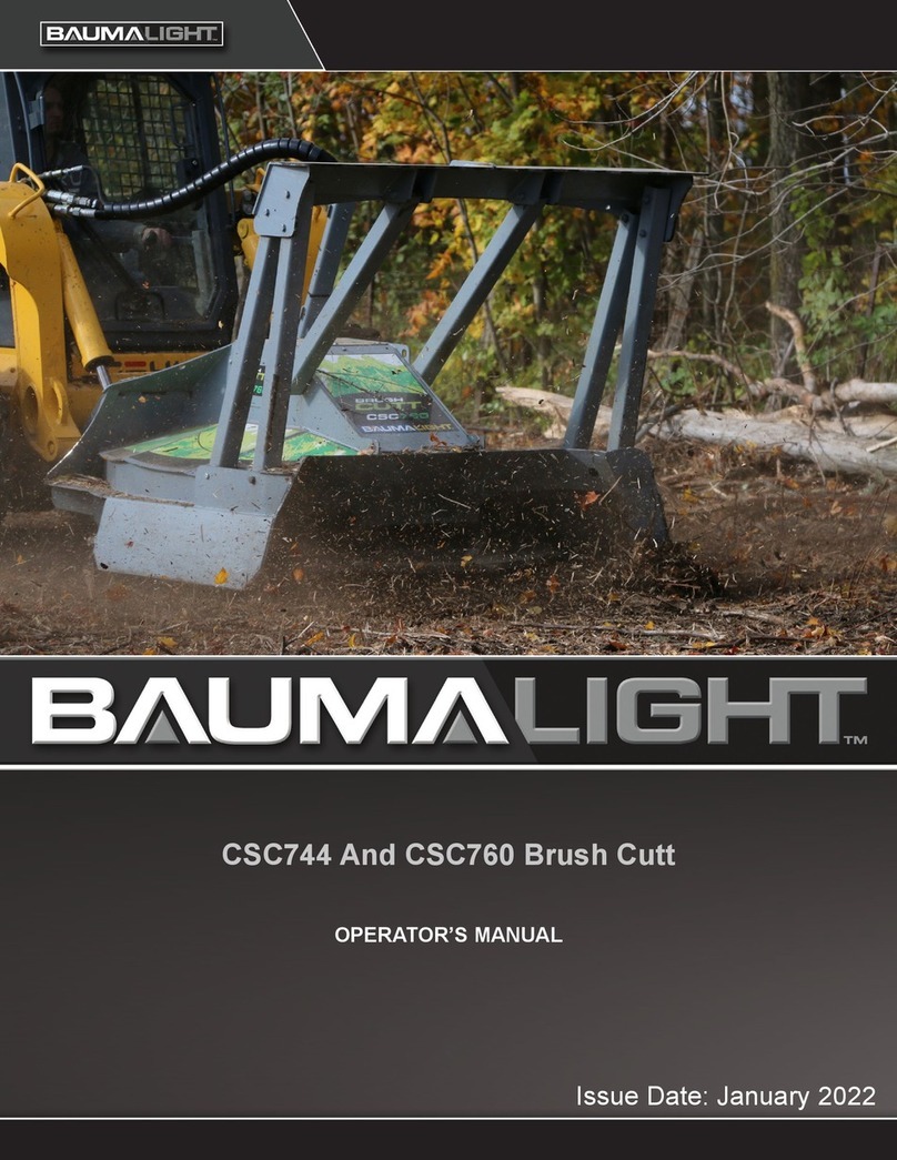 Baumalight CSC744 Operator's manual