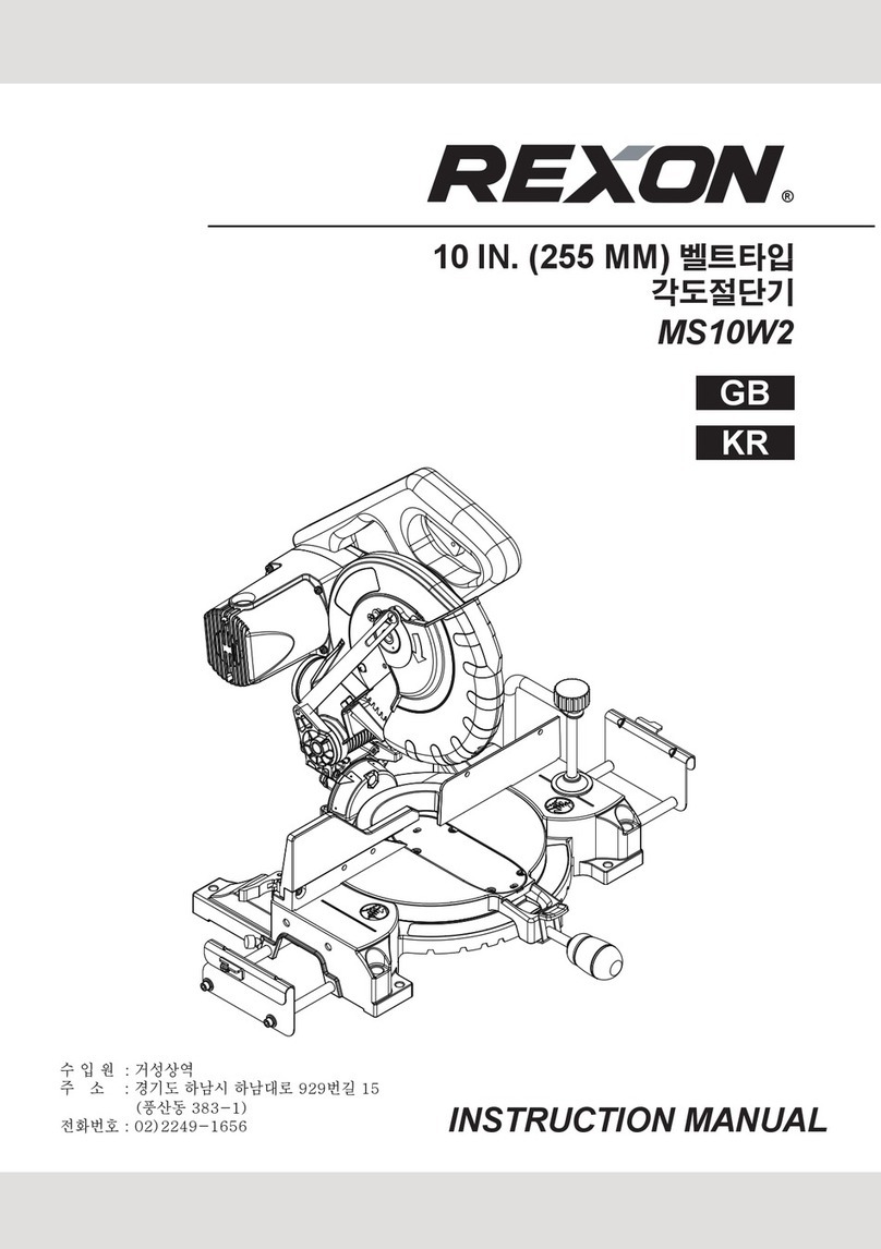 REXON MS10W2 instruction manual