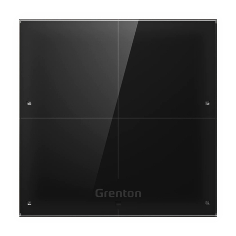 Grenton TOUCH PANEL+4B instruction manual