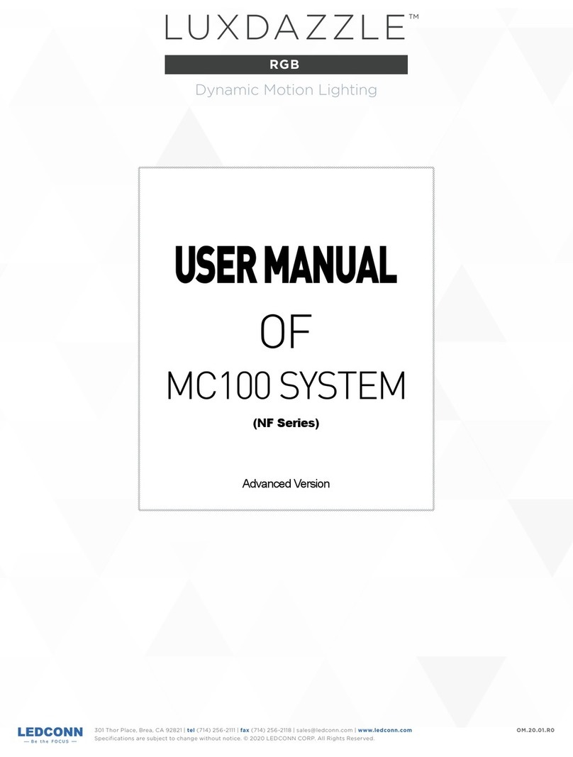 LEDCONN LUXDAZZLE NF Series user manual LEDCONN LUXDAZZLE NF Series user manual