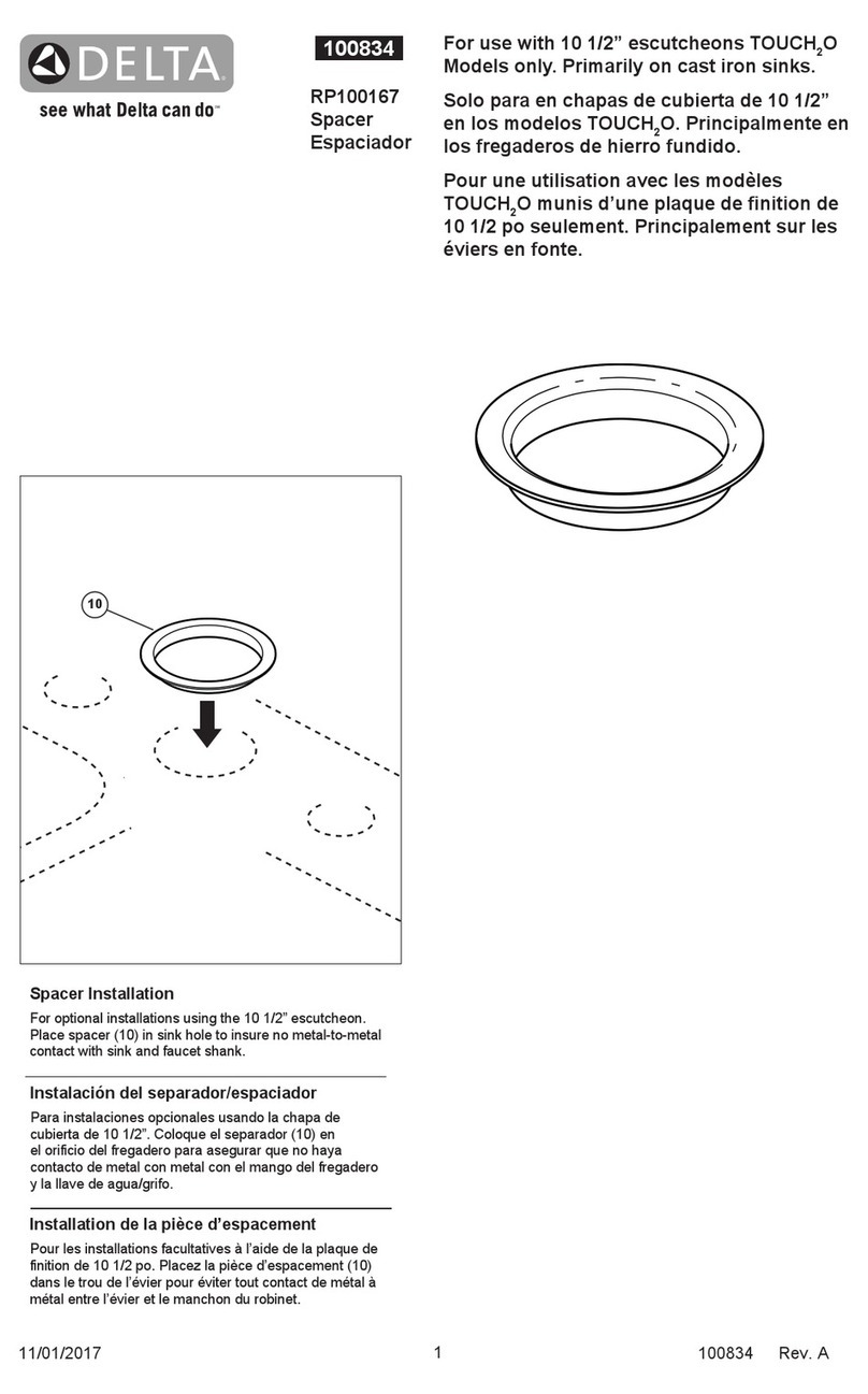 Delta 100834 User manual
