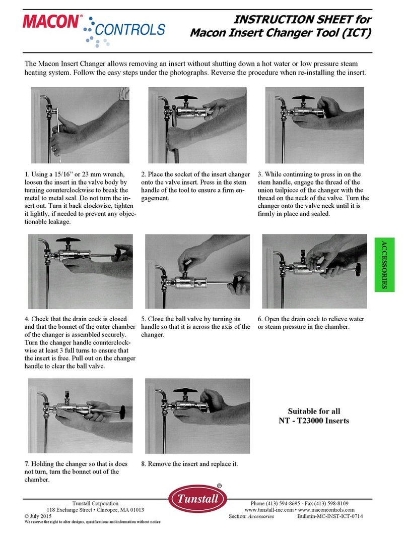 Macon ICT instruction sheet Macon ICT instruction sheet