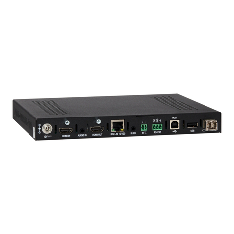 Harman AMX DXLink DXFP-TX-4K60 quick start guide